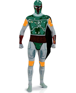  Costume seconda pelle Boba Fett™ adulto, fig. 1 