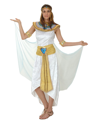  Déguisement reine d'Égypte avec voile femme, fig. 1 