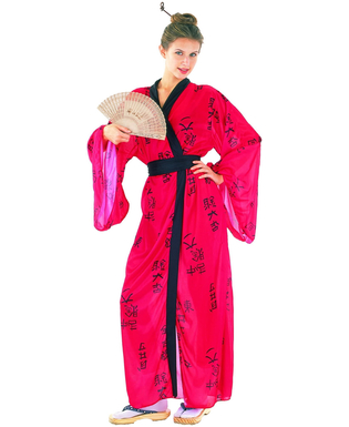  Déguisement geisha femme kimono, fig. 1 