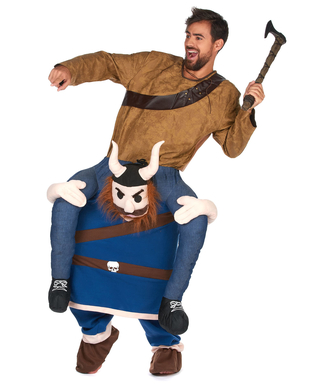  Déguisement homme à dos de viking adulte, fig. 1 