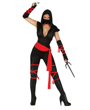  Déguisement ninja sexy combinaison femme, fig. 1 