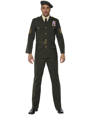  Déguisement officier militaire homme, fig. 1 