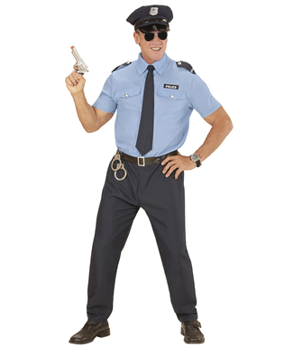  Déguisement policier bleu grande taille adulte, fig. 1 