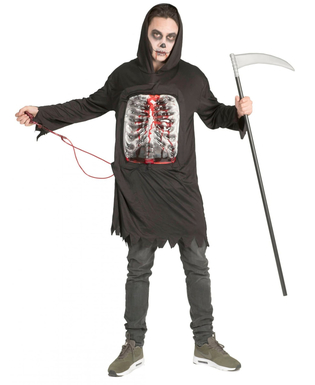  Blutiges Reaper-Skelettkostüm für Erwachsene, fig. 1 