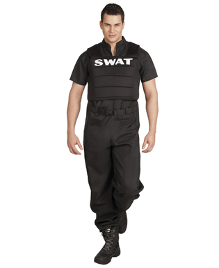  Déguisement SWAT homme, fig. 1 