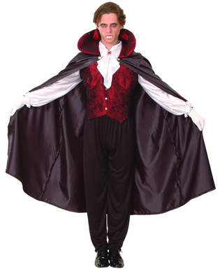  Déguisement vampire rouge homme Halloween, fig. 1 