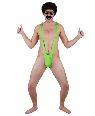  Grüner neon Mankini für Herren, fig. 1 