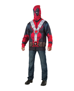  Deadpool™ Kapuzenjacke für Erwachsene, fig. 1 