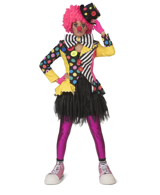  Veste clown multicolore femme, fig. 1 