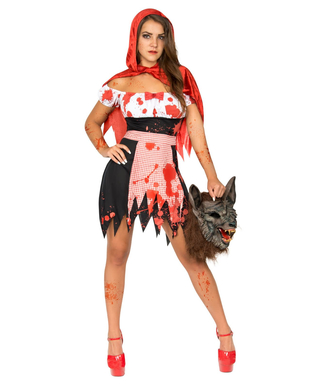  Petit chaperon rouge zombie femme, fig. 1 