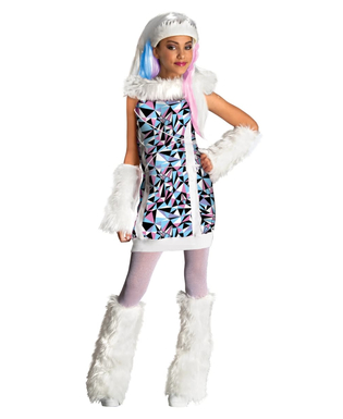  Déguisement luxe Abbey Bominable Monster High™ fille, fig. 1 