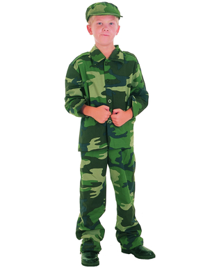  Militär Kostüm für Jungen, fig. 1 