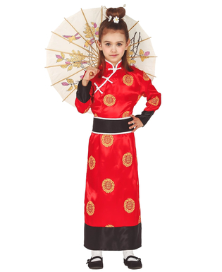  Déguisement chinoise rouge fille, fig. 1 