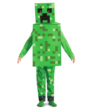  Déguisement classique Creeper Minecraft™ enfant, fig. 1 