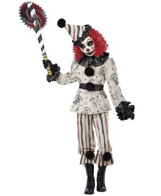  Déguisement clown sinistre luxe enfant, fig. 1 