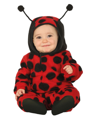  Déguisement combinaison avec capuche coccinelle bébé, fig. 1 