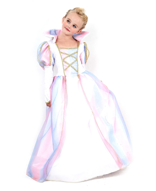  Costume principessa arcobaleno bambina, fig. 1 