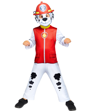  Marshall™-Kinderkostüm Lizenz-Verkleidung für Kinder Paw Patrol™ schwarz-weiss, fig. 1 