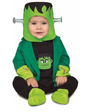  Frankenstein-Kostüm für Babys schwarz-grün, fig. 1 