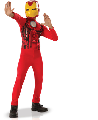  Iron Man™ Lizenzkostüm für Kinder rot-gelb, fig. 1 