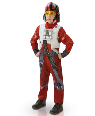  Déguisement luxe Poe X-Wing Fighter Star Wars VII™ enfant, fig. 1 