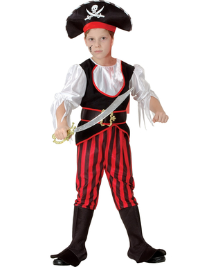  Déguisement pirate effet satiné garçon, fig. 1 