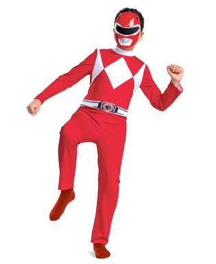  Déguisement Power Rangers™ rouge classique enfant, fig. 1 