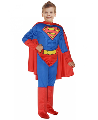  Costume Superman™ con muscoli per bambino, fig. 1 