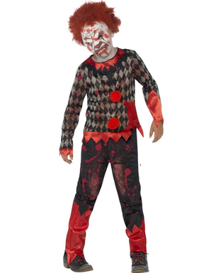  Zombie Clown Verkleidung für Kinder, fig. 1 