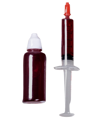  Kit Infirmière horreur seringue 5 ml et bouteille 28 ml, fig. 1 