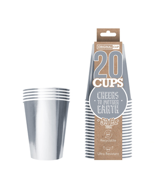  20 Gobelets américains carton recyclable argent 53 cl, fig. 2 