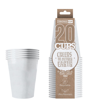  20 Gobelets américains carton recyclable blanc 53 cl, fig. 2 