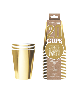  20 Gobelets américains carton recyclable or 53 cl, fig. 2 