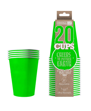  20 Gobelets américains carton recyclable verts 53 cl, fig. 2 