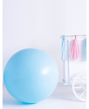  Ballon géant bleu clair 1 m, fig. 2 