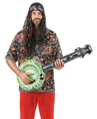  Aufblasbares Hippie Banjo Gitarre, fig. 2 