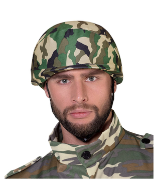  Casque militaire imprimé camouflage adulte, fig. 2 