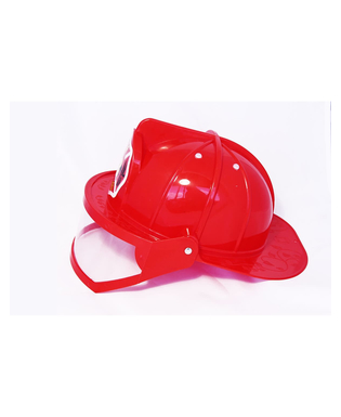  Casque pompier rouge avec visière enfant, fig. 2 