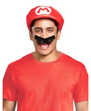  Casquette et Moustache Mario™ Adulte, fig. 2 