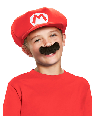  Kappe und Schnurrbart Mario™ für Kinder, fig. 2 