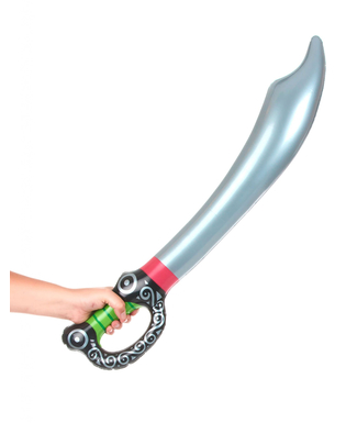  Aufblasbares Schwert für Piraten 68 cm silber, fig. 2 