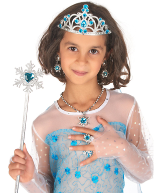  Kit de 6 accessoires princesse bleue fille, fig. 2 