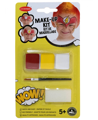  Kit maquillage super héros avec pinceau et éponge enfant, fig. 1 