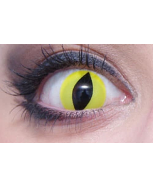  Lentilles fantaisie oeil reptile jaune 3 mois adulte, fig. 1 