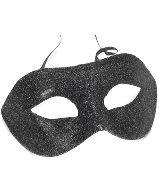  Halbmaske schwarz glänzend, fig. 1 