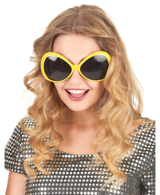  Lunettes disco adulte jaune, fig. 2 