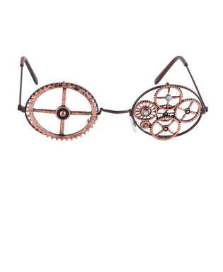  Lunettes rondes bronze Steampunk, fig. 2 