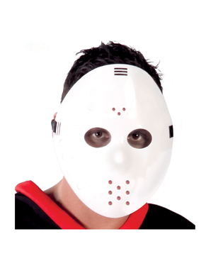  Masque de hockey blanc adulte, fig. 1 