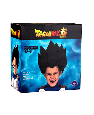  Dragon Ball Z™ Vegeta-Perücke für Kinder schwarz, fig. 2 