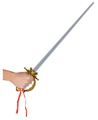  Sabre républicaine manche doré en plastique adulte 66 cm, fig. 2 